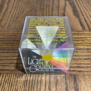 Light Crystal Prism Learning Toy